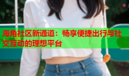 海角社区新通道：畅享便捷出行与社交互动的理想平台