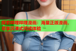 探索哔哩哔哩漫画：海量正版漫画，尽享沉浸式阅读体验
