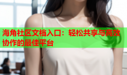 海角社区文档入口：轻松共享与高效协作的最佳平台