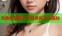 海角社区网页版登录新方法揭秘