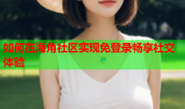 如何在海角社区实现免登录畅享社交体验