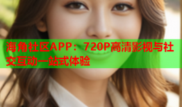 海角社区APP：720P高清影视与社交互动一站式体验
