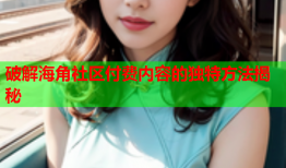 破解海角社区付费内容的独特方法揭秘