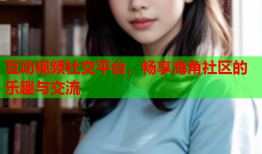 互动视频社交平台，畅享海角社区的乐趣与交流